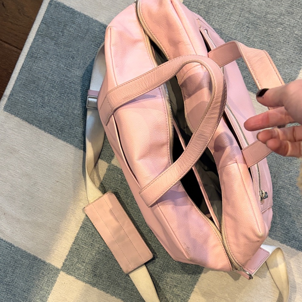 Away Pink Travel Bag with Detachable Strap - Picture 2 of 3